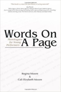 WORDS ON A PAGE: MONOLOGUES FOR YOUNG PERFORMERS