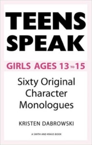 TEEN SPEAKS: GIRLS AGES 13-15